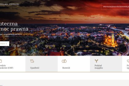 Strona Internetowa Adwokat Kotowski