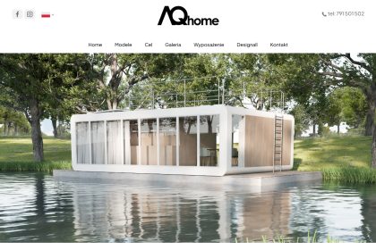 Strona Internetowa AQhome
