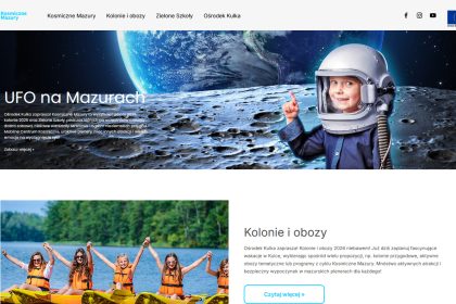 Strona Internetowa Kosmiczne Mazury