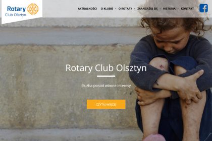 Strona www Rotary Club Olsztyn