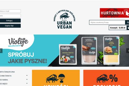 Sklep Prestashop Urban Vegan