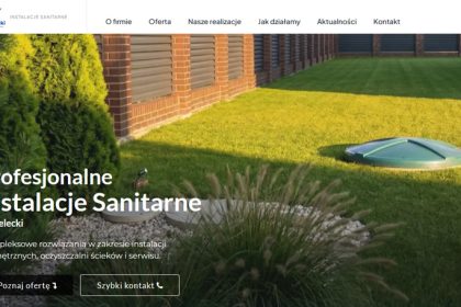 Strona Internetowa Instalacje Sanitarne Olsztyn