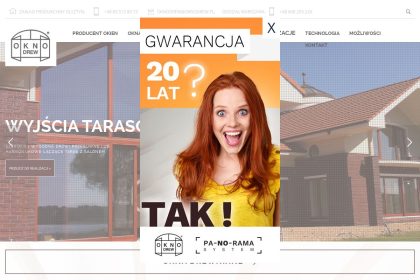 Strona internetowa Oknodrew
