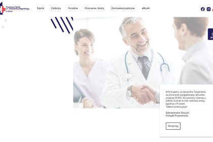 Strona Internetowa Szpital Iława
