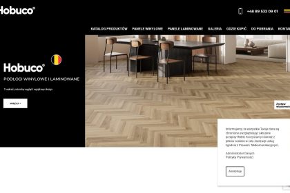 Strona Internetowa Hobuco Panele Podłogowe